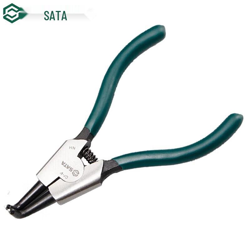 SATA German Style Bent Nose Circlip Pliers