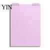 Student Study Supplies Top Bound Spiral Notebook, Premium Anti-bleed Paper Diary Book, Portable Shorthand Pad A5 Notepad for Office School And