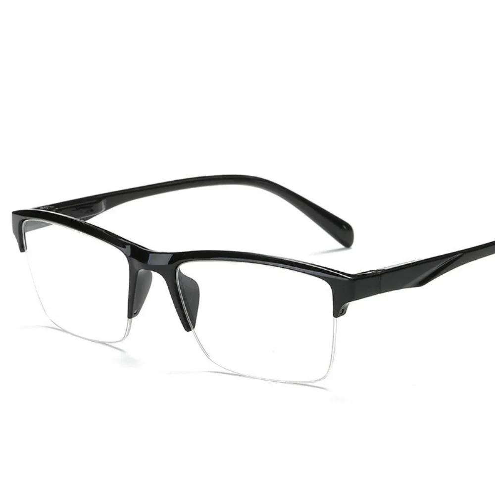 Men Reading Glasses Half-Frame Ultrlight Presbyopia Glasses 2023 Women Eyewear +0.75 To +4.0 Unisex Reading Glasses
