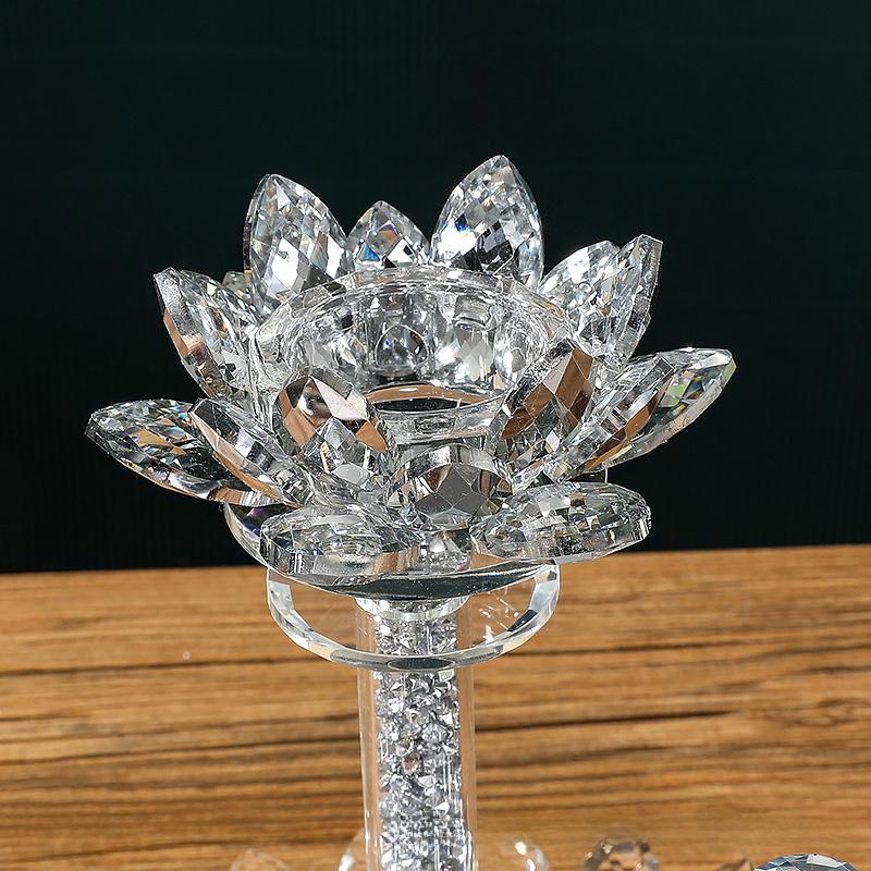 1 Set Muslim Censers Yoga Room Lotus Gift Crystal Luxury Diamond Home Glass Incense Burner Set Wedding Multiple Options Available