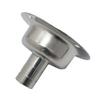 Thru-Hull Fuel Gas Tanks Vent Boat Fuel Vent Marine Grade Stainless Steel Flush Mount Fuel Gas Tanks Vent for Ship Kayak