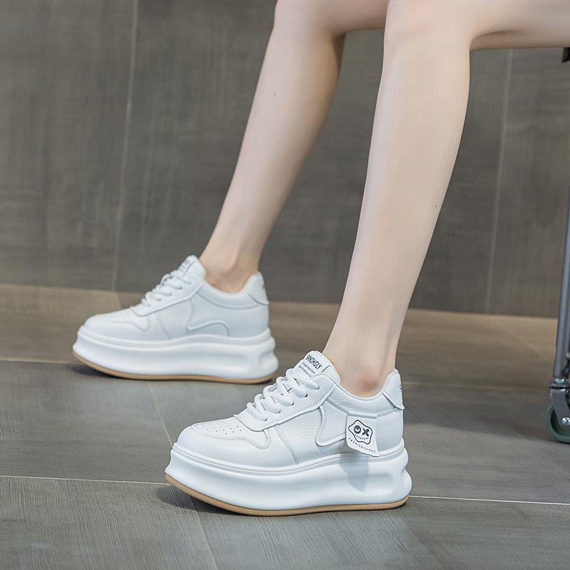 Height-increasing Casual Women's Shoes with Breathable Mesh and Thick Soles