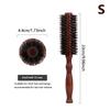 6 Style Wood Handle Round Rolling Brush Straight Twill Hair Comb Boar Bristle Round Barrel Hair Curling Brush Hairdressing Tool