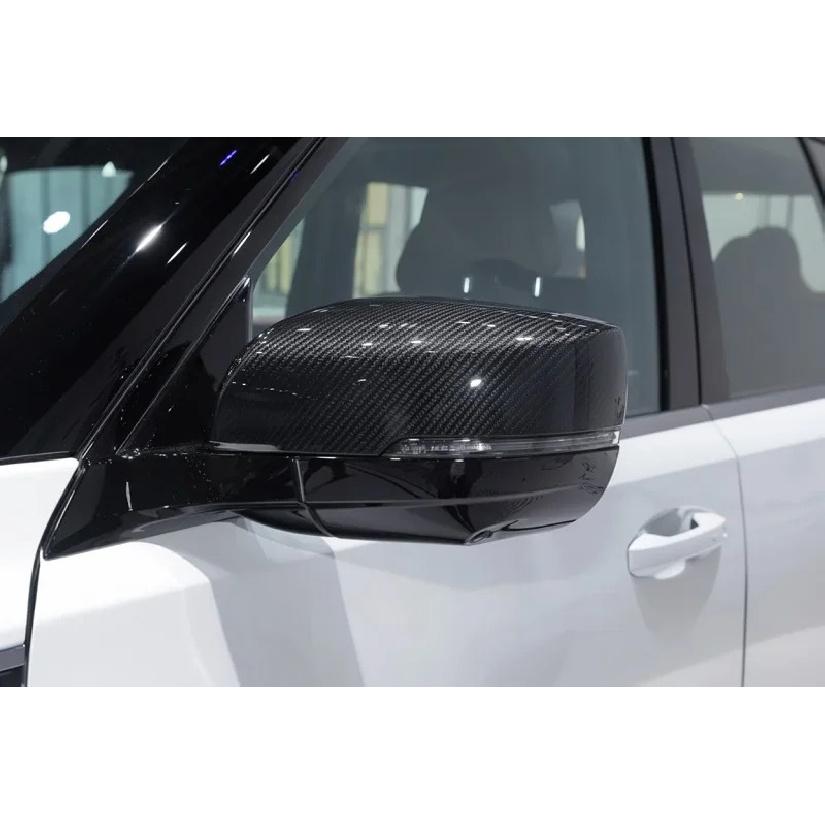For Infiniti  QX80  2025 2026 ABS Chrome Door Side Mirror Cover Trim Rear View Cap Overlay Molding Garnish