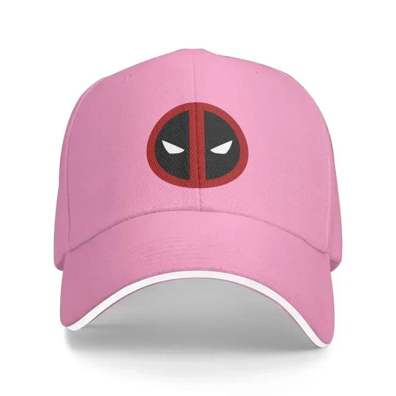 Custom Superhero  Baseball Cap for Unisex Women Adjustable Deadpool Sympol Dad Hat Streetwear