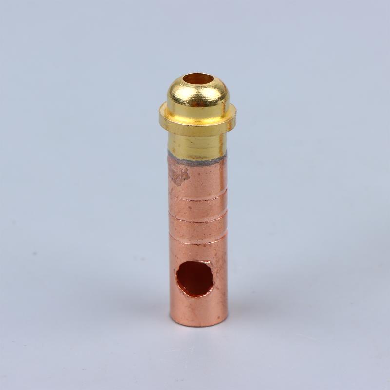Qq 150A Welding Torch Power Cable Connector 8/10Mm Nut, Efficiently Repair And Maintain Your Torch With This Connector