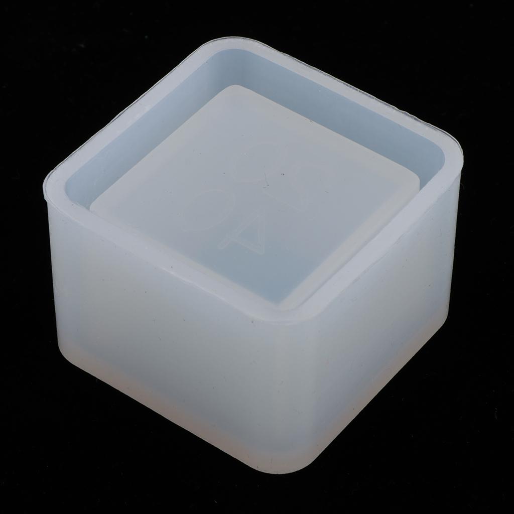 

Силиконовая форма цветочный горшок для изготовления украшений из смолы 8,5x3,4 см 5x5CM чистый