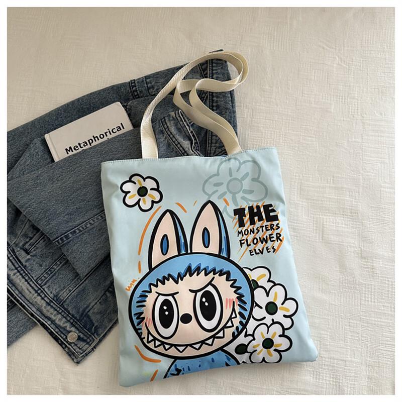 

Cartoon Canvas Tote Bag