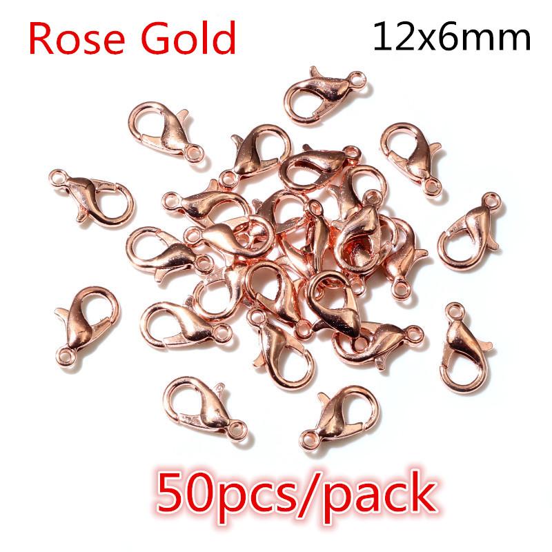 50-200pcs DIY Jewelry Making Accessories Findings Earring Hooks/Jump Rings/Lobster Clasps Craft Jewelry Findings