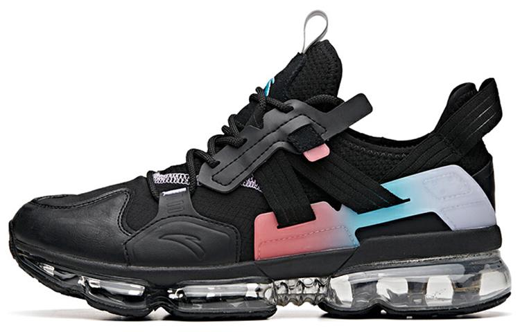 Men's Sneakers Anta Low Top Running Shoes Men's Black