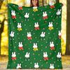 1pc Miffy1 Theme Blanket - Digital Print, Polyester, Cozy for All Seasons, Perfect for Outdoor, Camping, and Travel