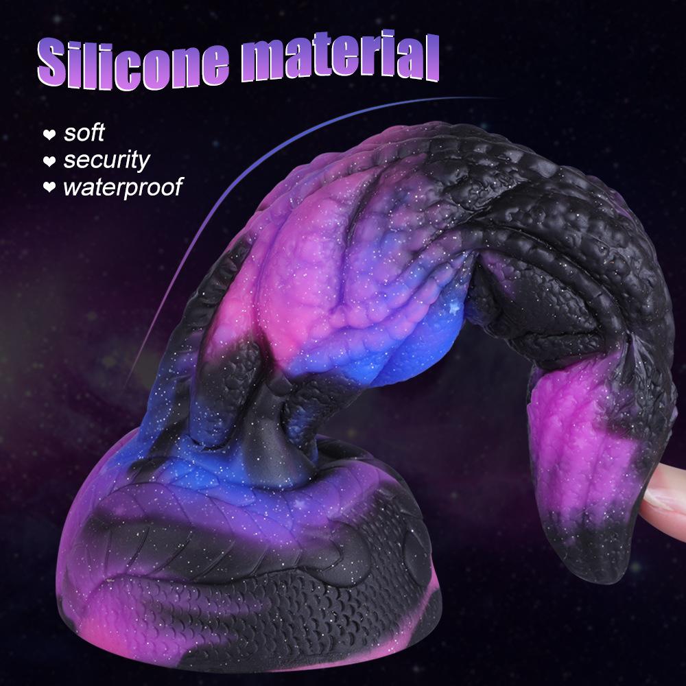 Realistic Silicone Animal Dildo Vaginal G-spot with Suction Cup Anal Plug Huge Monster Dragon Dildo Female Sex Toys for Women