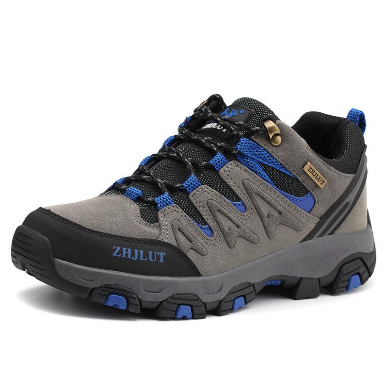 Winter new outdoor couple hiking shoes thick-soled wear-resistant, lightweight and simple tourist night climbing men's shoes