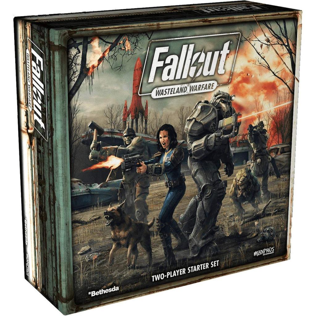 Modiphius Entertainment Wasteland Game Fallout Warfare,