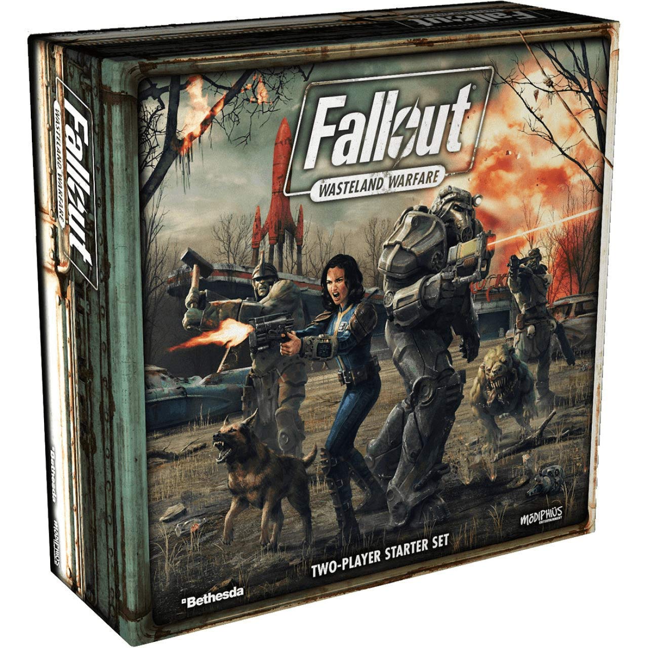 

Modiphius Entertainment Wasteland Game Fallout Warfare,