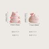 Pink Ru Kiln Bubble Fish Tea Pet & Incense Holder Ceramic Cute Design for Gongfu Tea Ceremony Home Decor Meditation Gift