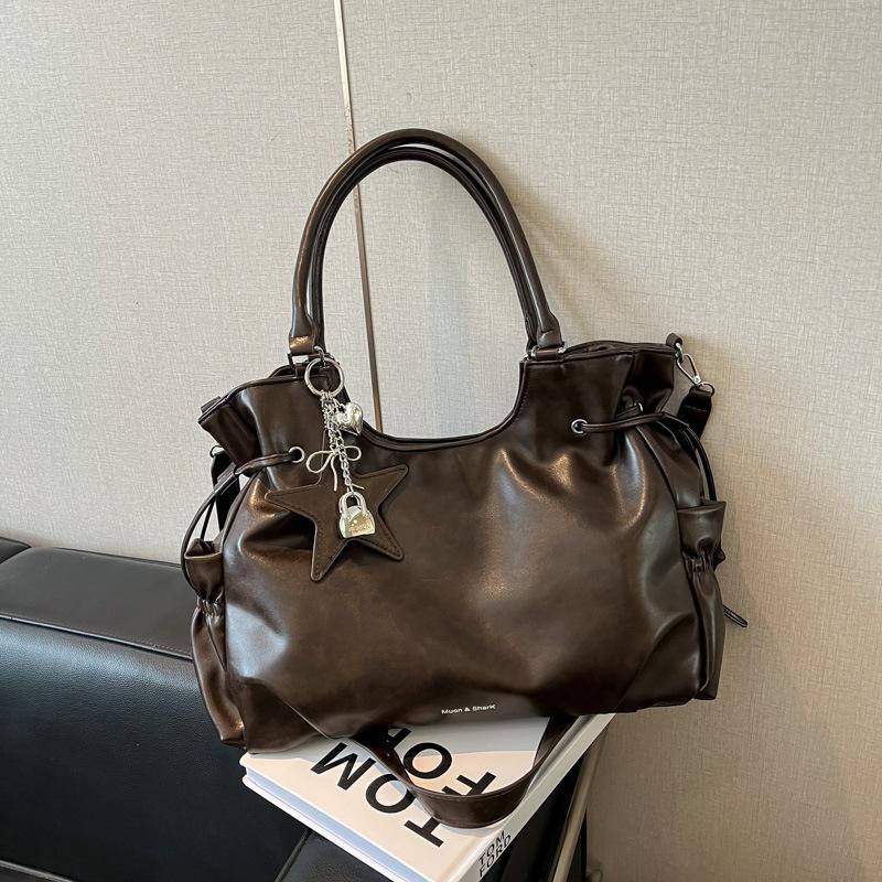 Handtas - Schouder-zwaaiende Crossbody Tas - Grote Capaciteit Modieuze Pendeltas om aan de Arm te Dragen