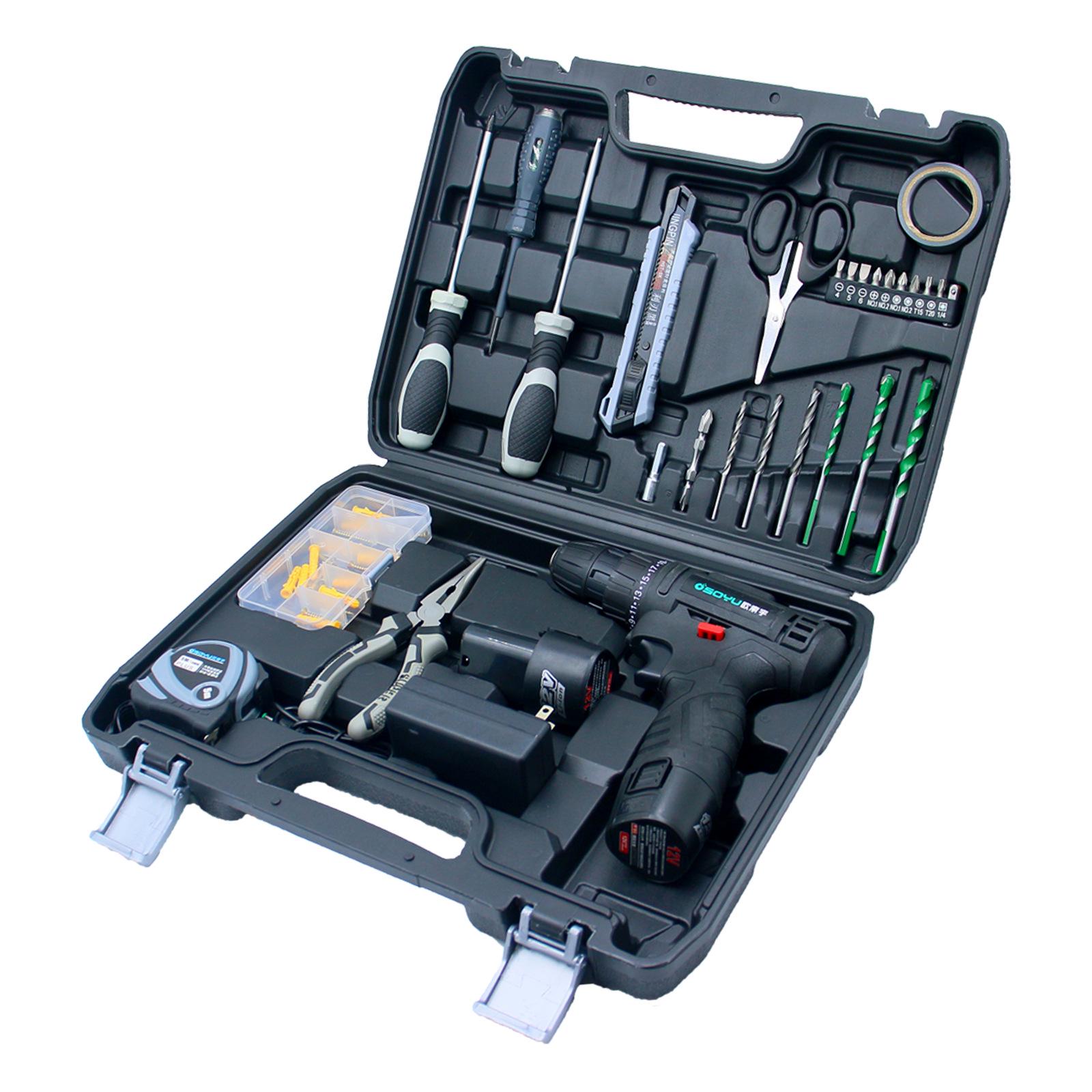 

Household Toolbox Deluxe Set 8-Piece Set