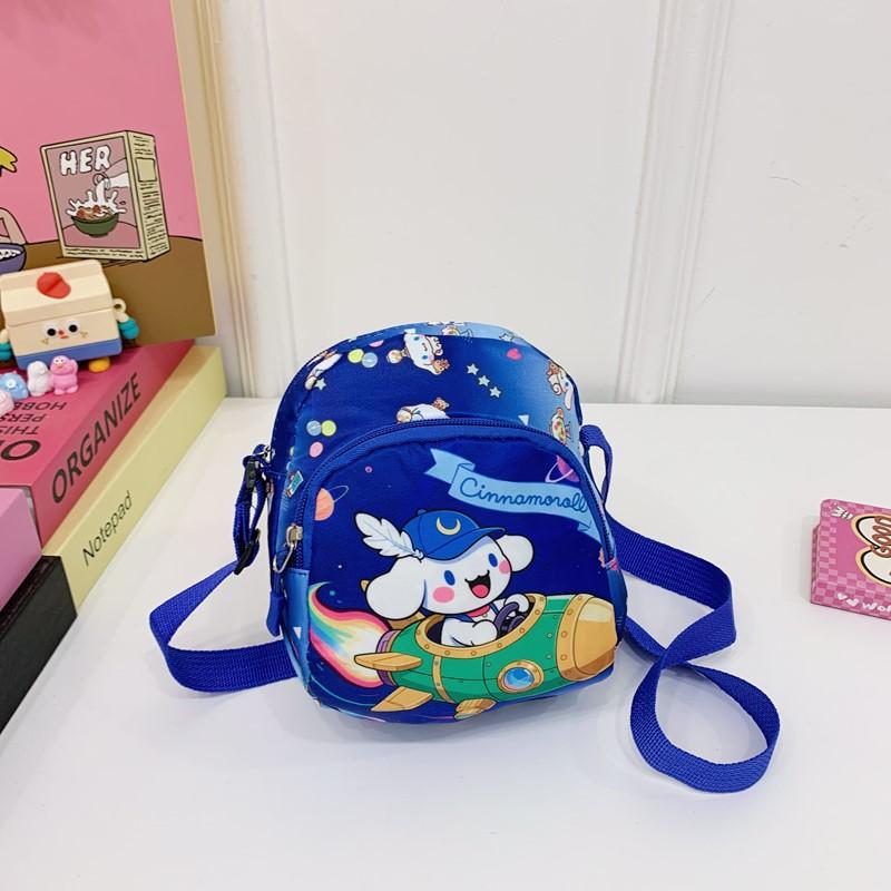 School Bag New Girl Bag Cute Cartoon Light Casual Oblique Change Bag