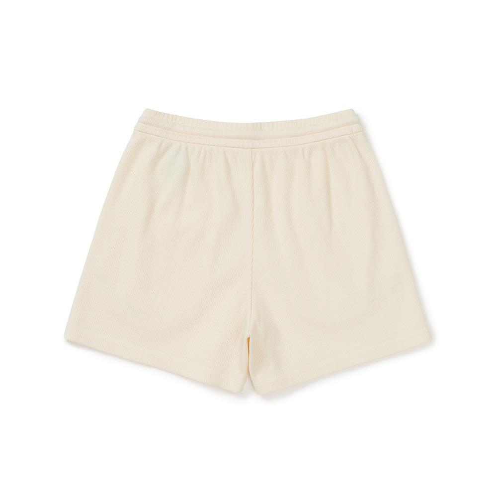 SNOWPEAK Waffle Women's Shorts Pastel Yellow (S25MWFKH37)