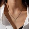 Golden Moon Star Heart Pendant Necklaces Crescent Pendant Chokers Necklaces For Women Round Circle Jewelry