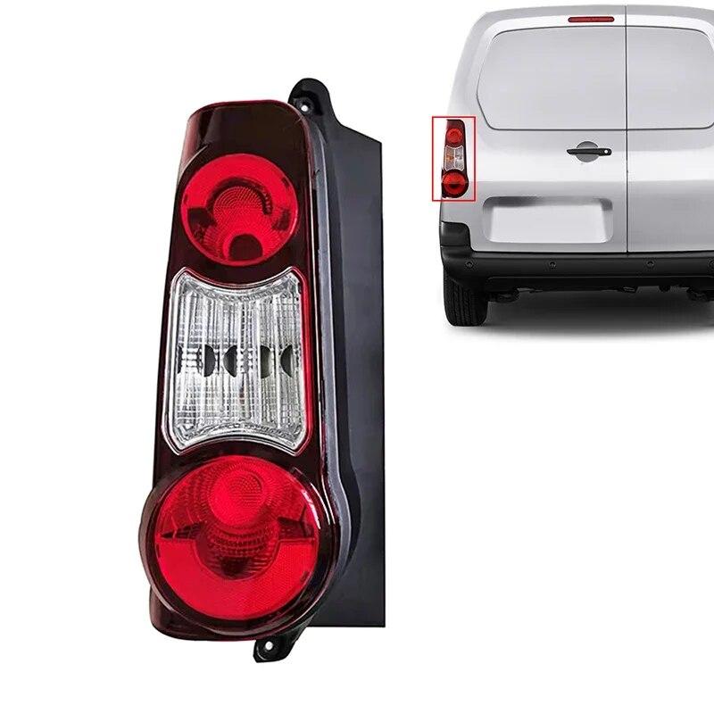 Car Rear Tail Light Housing for Peugeot Partner Citroen Berlingo MK2 Van 3 2012 2013 2014 2015-2019 2 Rear Door Models