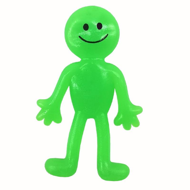 Tpr Smiley Face Doll Toy Stretchable And Stress-relieving Figure For Children Teens And Adults