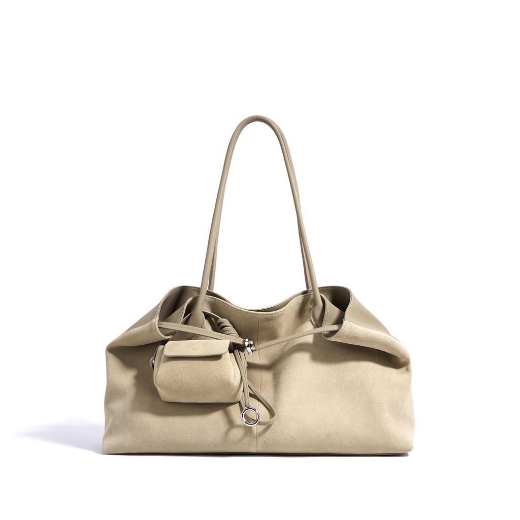 New Year Christmas Wedding Tote Bag, Underarm Bag, Large Capacity Commuting Bag, Genuine Leather Shoulder Bag, Shopping Bag for Women