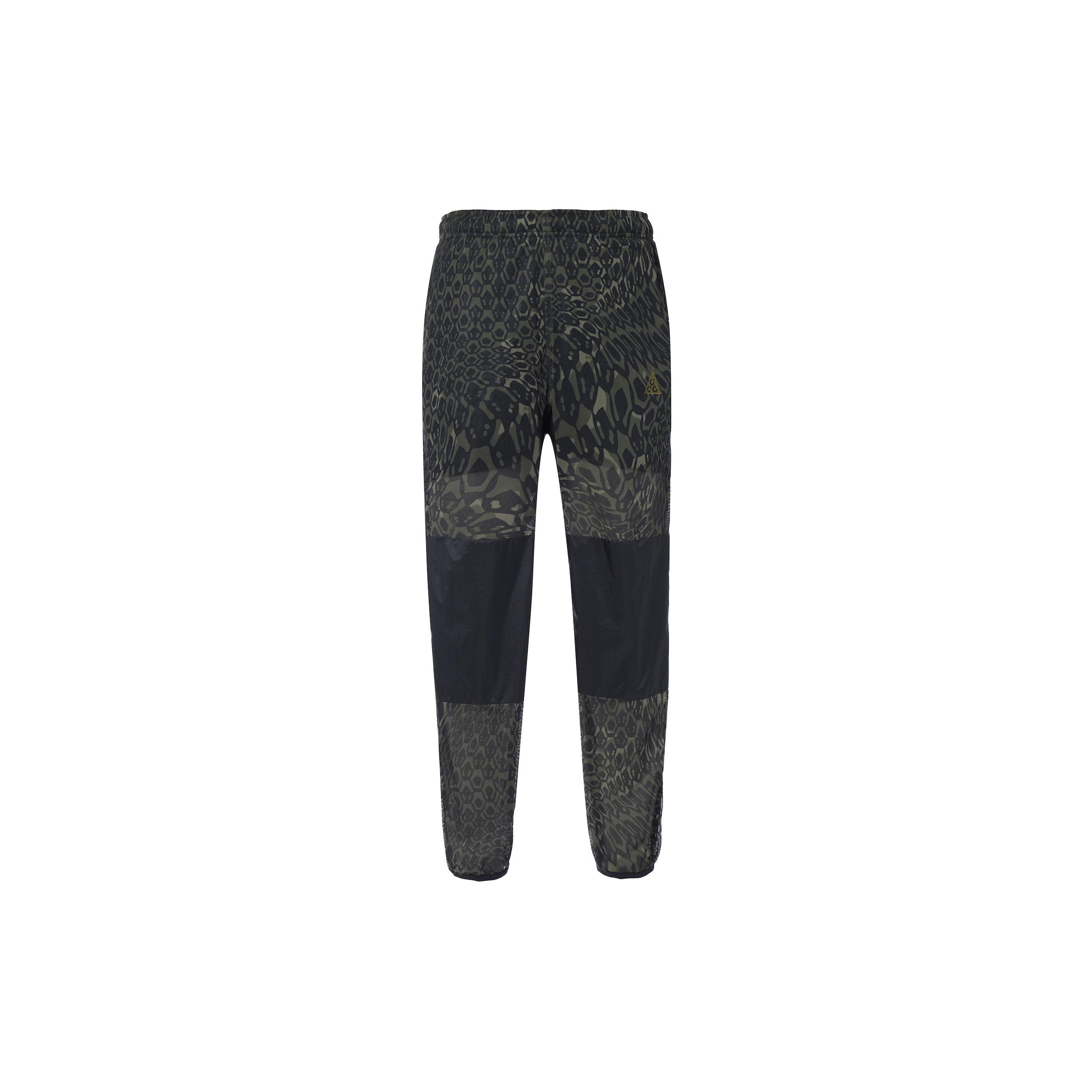 Men s Nike ACG Mountaineering Camouflage Breathable Mesh Sports Pants/Trousers/Joggers Black DB4102-355 XS
