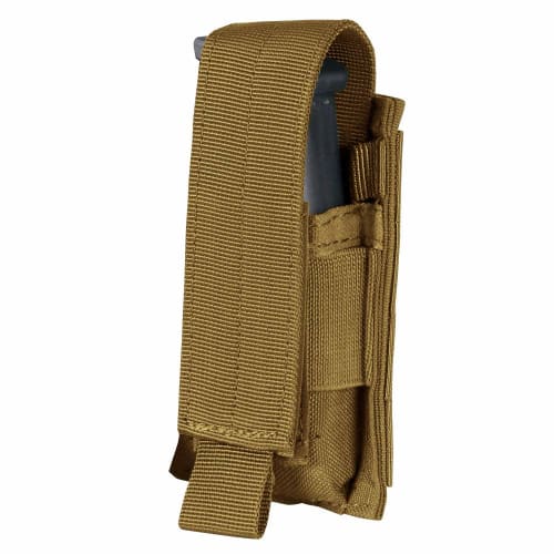Condor Single Pistol Mag Pouch, One Size, Brown
