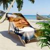 Sabrina Print Beach Towel, Large Soft Quick Dry Towel for Beach Camping Swimming