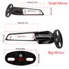 For YAMAHA YZF R6 R1 R25 R3 R125 R15 2025 Motorcycle Accessories Mirror Modified Wind Wing Adjustable Rotating Rearview Mirrors