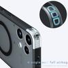 Shockproof Case For Nothing Phone 3A Lite Pro Magnetic Wireless Charging Soft TPU Frame Translucent Matte Plastic Cover Fundas