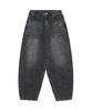 Nomaenyueol Washed Jumbo Denim Pants - Washed Gray