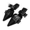 Thick heel niche design bag head half slippers women's shoes summer 2025 new metal buckle versatile muller shoes