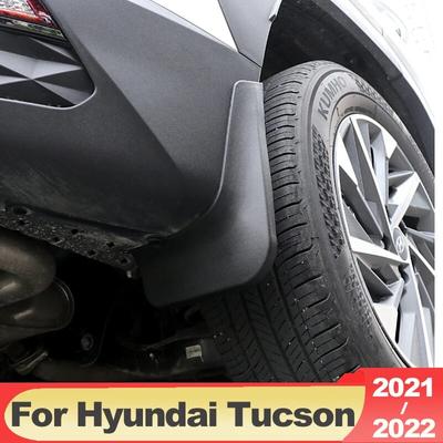 For Hyundai Tucson NX4  2022 2023 Hybrid N Line Car Mud Flaps Mudguards Splash Guards Fender Mudflaps Protector Accessories