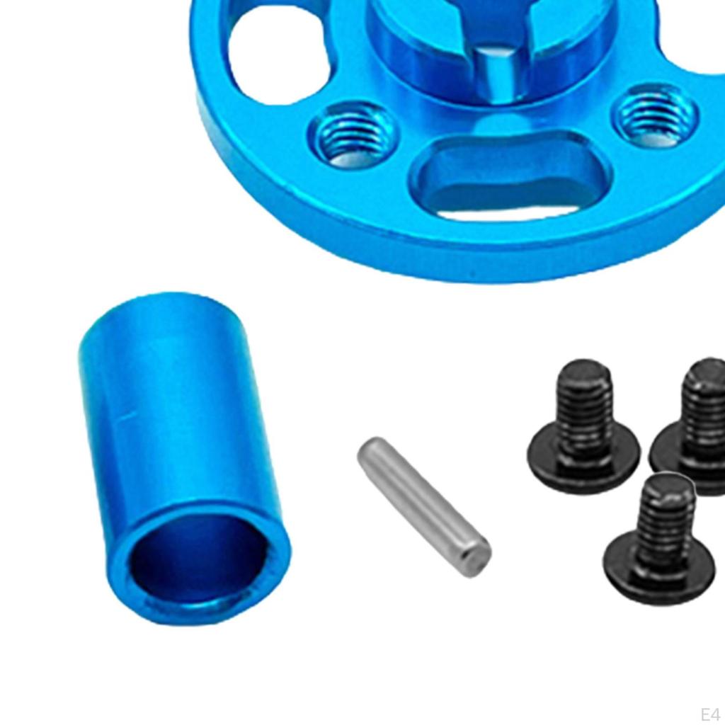 1:10 Scale RC High Speed Gear Set, Metal Gears Upgrade Parts, 54500 Aluminum Kit for Tamiya TT02