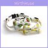 Adorable Fruit Cat Collar Butterfly Bow With Bell Apple Lemon Kiwi Banana