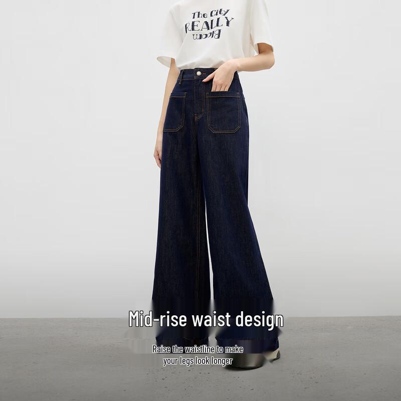 Women s Classic Anti-Fade Denim Jeans M