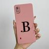 For Samsung A10 Case Galaxy A10 Cover SM-A105F SM-A105G SM-A105M SM-A105 Cute Initial Letters Phone Case Shockproof Back Cover