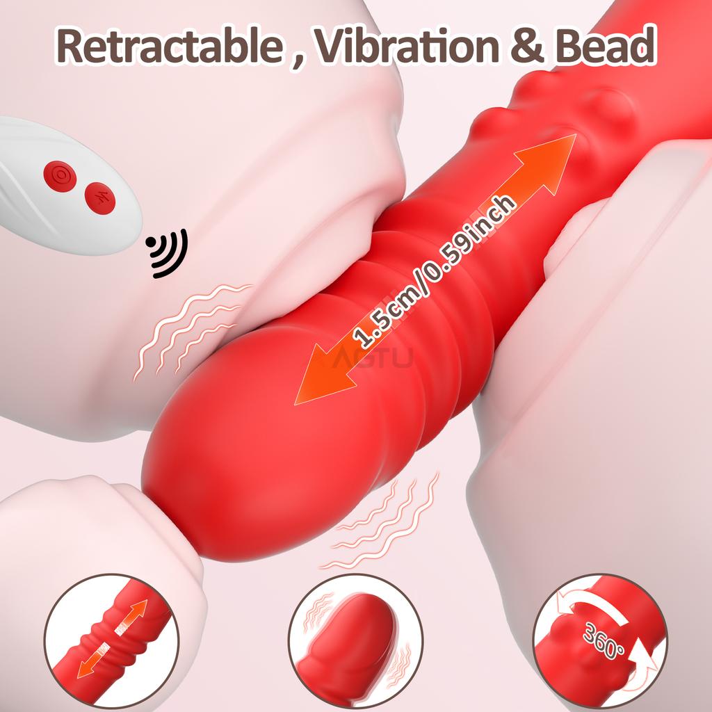 Automatic Thrusting with Bracket Dildo Vibrator for Women Masturbator Adult Products Penetration Vagina Vibrator Adult Toys