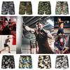 Kamuflażowe Spodenki Bokserskie Muay Thai Kickboxing Nadruk 3D Trening Walki Unisex Męskie Damskie Szybkoschnące Fitness Siłownia Sport Trening Casual Streetwear