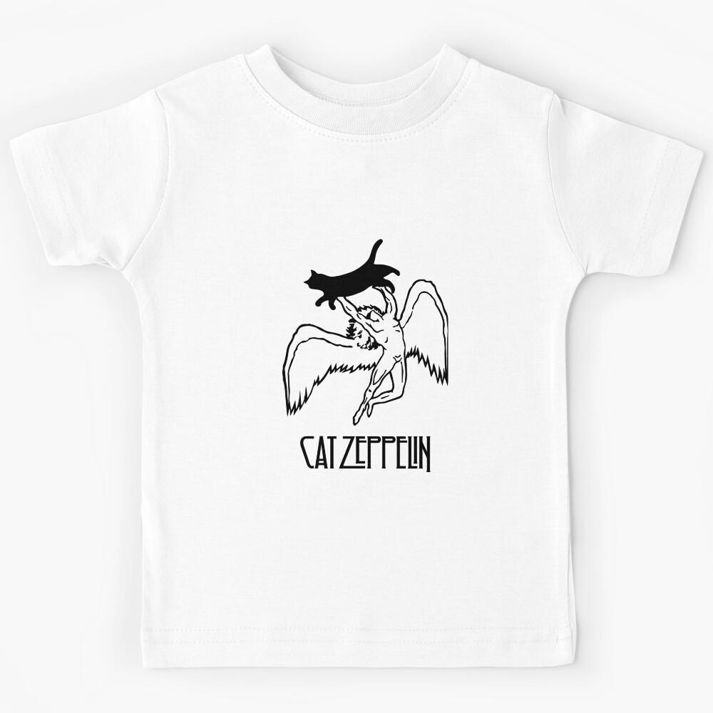 Cat Zeppelin Kids T-Shirt 100