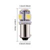 BA9S G14 LED 12V Position Kennzeichen Innenraum Klein 10er-Pack X-STYLE Lampen, Nur, T8.5, Lampe, Licht, Lampe, Lampe, Einzeln, 5050, 5-SMD, Weiß,