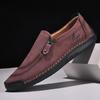 Handmade Men's Casual Shoes Comfortable And Breathable Moccasins Men Flats Shoes Driving Shoes