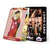 60 Stück/Set Anime Haikyuu Lomo-Karten Doppelseitige Laserkarten Sammlung Geschenke
