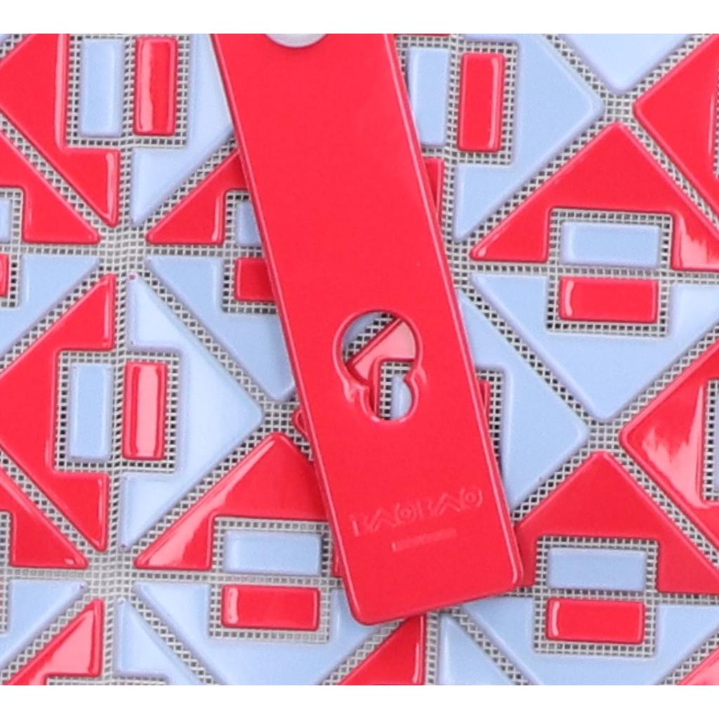 BAO BAO ISSEY MIYAKE [24 Stainless Steel] BB41AG802 CONNECT Hinge Tote Bag Blue / pinkUsed