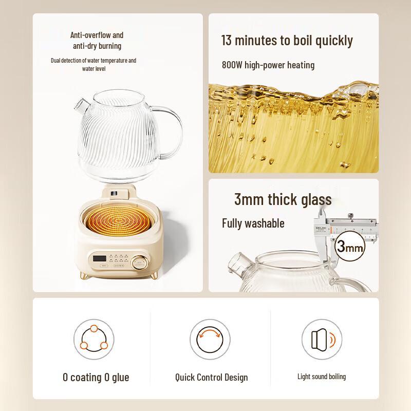 Joyoung K10D-WY107 1L All-Glass Health Pot