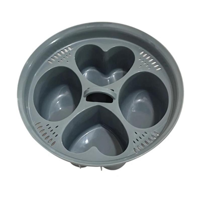 Creative 2-in-1 Egg Cooker Non-Stick Easy Clean Kitchen Tool Accessory Suitable for TM5 TM6 for Home