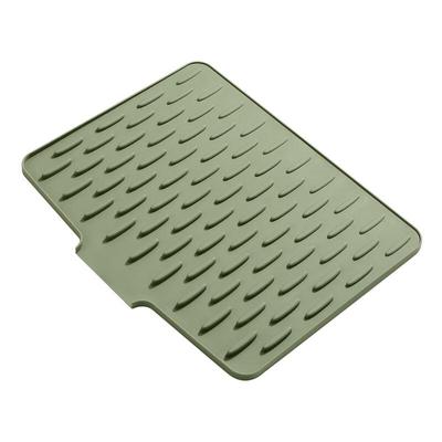 ZISIZ Sloped Silicone Kitchen Drying Mat